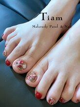 ティアム マタニティペイント アンド ネイル(Tiam Maternity Paint&Nail)/4Designフット★ご新規様￥7200