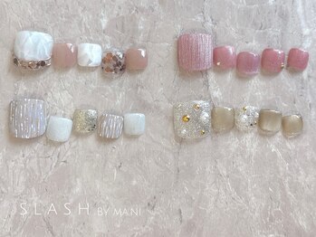 ネイルサロン スラッシュ(SLASH)/【西村】フット定額¥8910