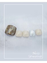 はあとねいる 岡山中仙道店/フットネイル：No.13