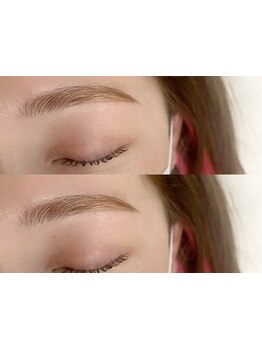 アイブロウメニューがあるサロン