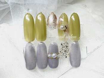 ティーエヌ 八王子店の写真/《トレンドネイルが超お手頃価格》WinterネイルBが今なら全員オフ無料で¥5200！