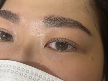 エーレ(ehre)の写真/まつげパーマ×ハリウッドブロウのセットメニューご用意あり◎一気に整えて、お忙しい朝の時短にも◎