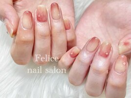 桃/オフィス/シンプル