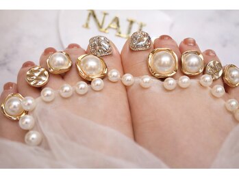 フット持ち込みネイル☆