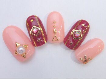 ネイルサロン ドレリッチ 大宮店(drerich)/スタッズアート