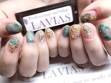 プロフェッショナル ネイルサロン ラヴィアス(LAVIAS)/【ジェル】10本アートし放題