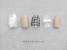 マリー ネイルズ いわきラトブ店(MARIE NAILS)/定額7,700円税込ニュアンス0711c