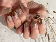 ユイル(Uill)/非対称ネイル☆M+M/M+L/L+L