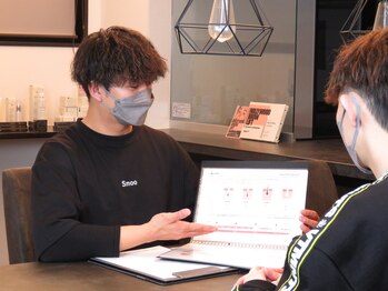 スムー 金沢小橋町店(Smoo)/カウンセリング風景