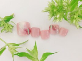 フットネイルジェルネイル¥11000