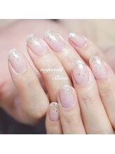 たゆ ネイル(たゆnail)/シルバーラメグラネイル
