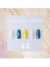 Hand nail design 44