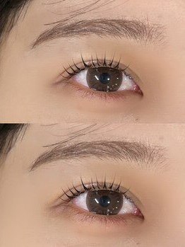 モフアイラッシュ 岐阜駅店(mofu eyelash)の写真/≪お客様のお顔の形に合せて美眉にお仕上げ♪≫黄金比を見極め似合う眉毛をご提案!左右差が気になる方にも