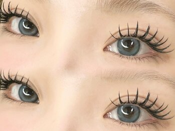 アンドエー(and...A)の写真/《軽さ&ボリューム&持続力》バインドロックで同時に叶う♪まつげの負担最小限で最高に輝く愛され目元に！