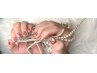 【HAND】マグネットネイル+アクセントミラーパウダー