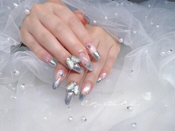 ラメフレンチ♪