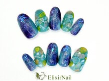 エリクサーネイル 西武新宿(Elixir Nail)/定額c やり放題/クーポン使用