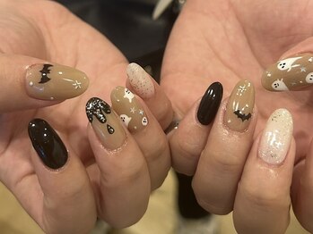 ラグ ネイル(RAG nail)/秋ネイル/ハロウィン