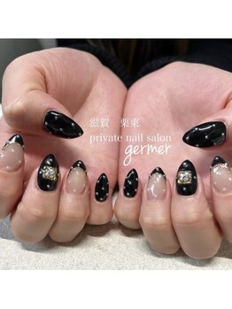 ブラック×パール×高級感