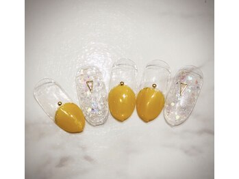 ラピシア(Rapicia)/オーロララメ,キラキラネイル☆