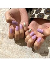 プライベートネイルサロン キャンバス(CANVAS)/ミラーネイル