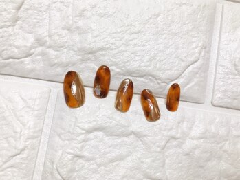 ネイルアンドアイラッシュサロン エスポアール(nail&eyelash salon espoir)/べっ甲ネイル 90分コース