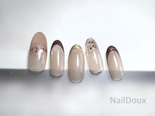 ネイル ドゥ 岡山駅前店(Nail Doux)/オータムフレンチネイル
