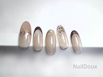 ネイル ドゥ 岡山駅前店(Nail Doux)/オータムフレンチネイル