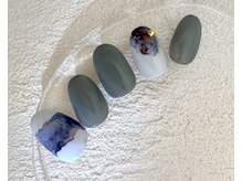 オテモネイル(otemo.nail)/trend design A ¥8900 &nbsp;W24-3