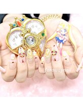 ファラウェイネイル(Faraway nail)/セーラームーンネイル☆