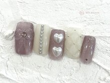 ネイルメゾン 池袋店(NAIL MAISON)/ガーリーキルティング￥9000