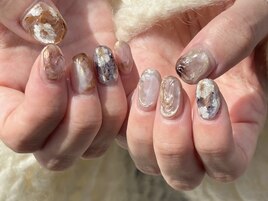 お花 もやもやニュアンス