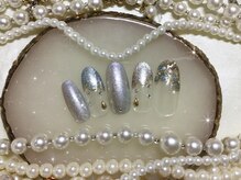 ウィズ フェリーク/紫陽花マグネットネイル