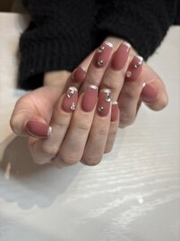 綺麗め先端フレンチ