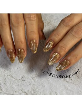 ラブクロム(LOVE CHROME)/ニュアンスネイル