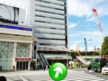 東京美容整体/2.品川駅~当院まで