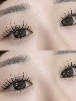 PEARL eye 心斎橋堀江 マツエク/まつ毛パーマ/LED/眉毛/アイブロウの写真/モチの良さも仕上がりも妥協しない☆まつ毛パーマ派もマツエク派も必見◎韓国風垢抜けデザインも大人気♪