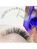 【LED】オフ無料ふわ濃密/ボリュームラッシュ付け放題/アイシャンプー付き