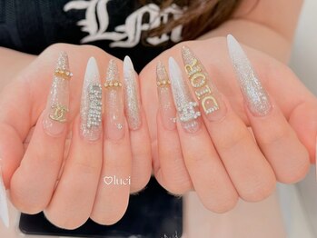 ルシ ネイル 新大久保(LUCI NAIL)の写真/【当店人気！ゴテゴテネイル】３Dネイルやチップ長さだし、パーツ付け放題で理想のデザインを叶えます★