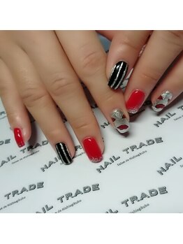 ネイルトレード 西荻窪店(NAIL TRADE)/ロックネイル キスマークネイル