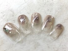 コーラルワン(CORAL ONE)/大人カラーのニュアンスネイル