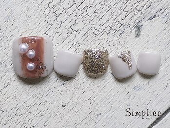 シンプリー 吉祥寺店(Simpliee by Procare nail)/【フット】定額ネイル¥7900