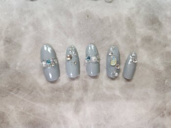 ネイルサロン ネイルクク 桑名駅前店(Nail KUKU)/8月~ワンホン