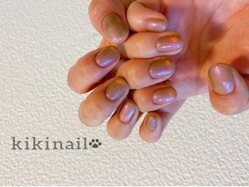 キキネイル 溝の口(kikinail)/マグネットネイル シルバー