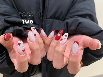 アイネイルトゥー 小倉(ai nail two)/ハートネイル
