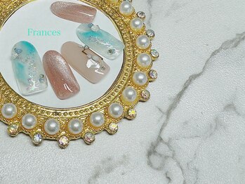 フランセス(Frances)/夏色マーブル&マグネット