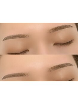 アイブロウメニューがあるサロン