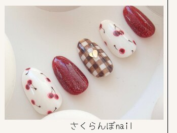 プレンティー 北千住西口店(plenty)/さくらんぼネイル