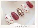 さくらんぼネイル