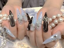 モアネイル 新宿/ワンホンネイル/持ち込み/新宿